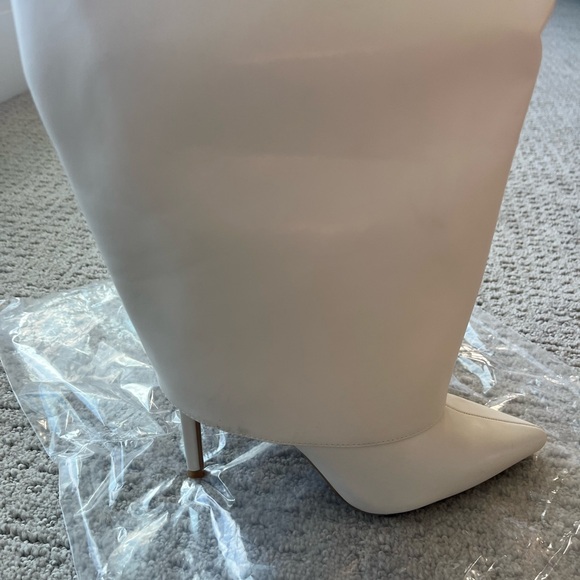 NWT INC skylar boot women Elegant White Knee-High size 6 - Picture 14 of 15